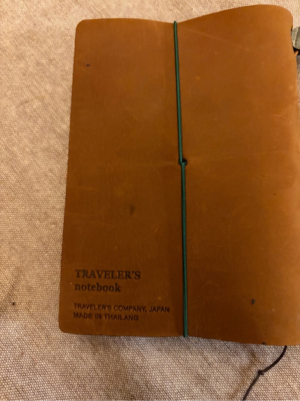 Traveler's Notebook Leather Cover in Brown